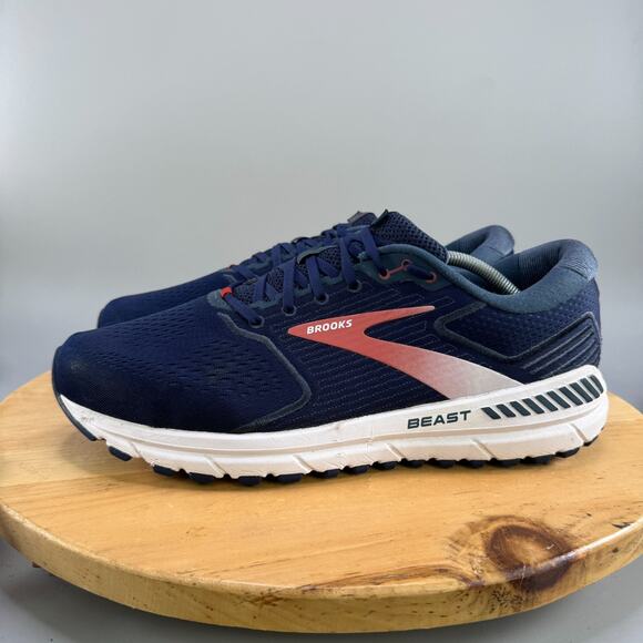 Brooks Beast 20 Men's Size 14 4E Extra Wide Shoes Athletic Comfort Running Blue - Picture 3 of 9